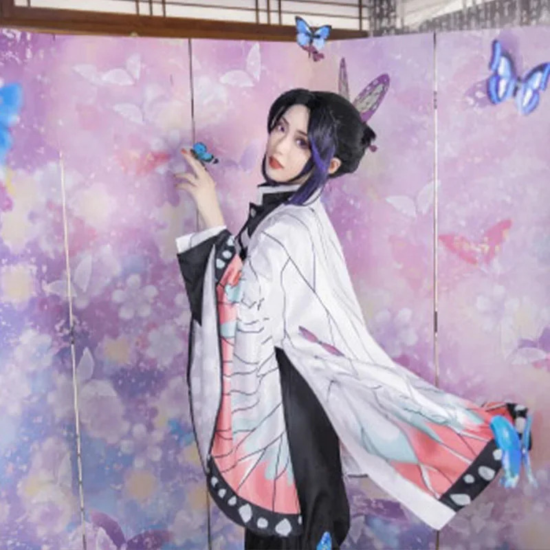 Anime And Cosplay Expo 2025 - 2025年アニメエキスポ漫画キャラクターコスチューム鬼滅の刃胡蝶しのぶ鬼滅の刃竈門炭治郎竈門禰豆子コスプレ着物ウィ
