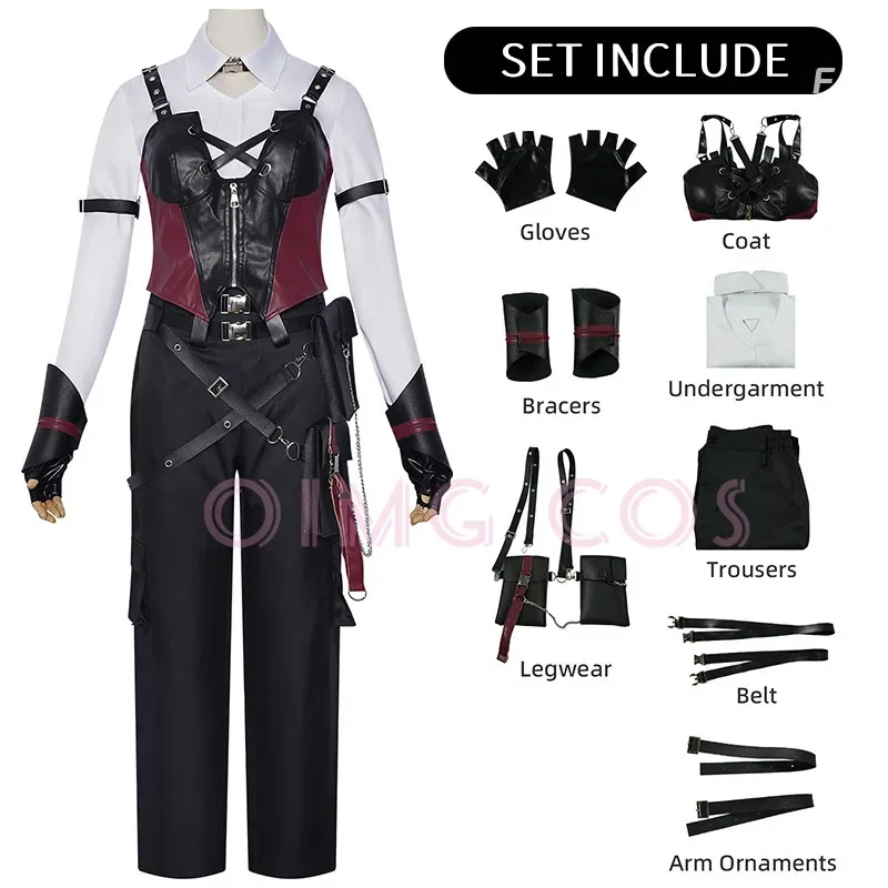Anime Cosplay For Halloween - 愛とディープスペースディープスペースハンターコスプレ衣装カーニバル大人用制服アニメハロウィンパーティー仮装衣装男性用ゲーム