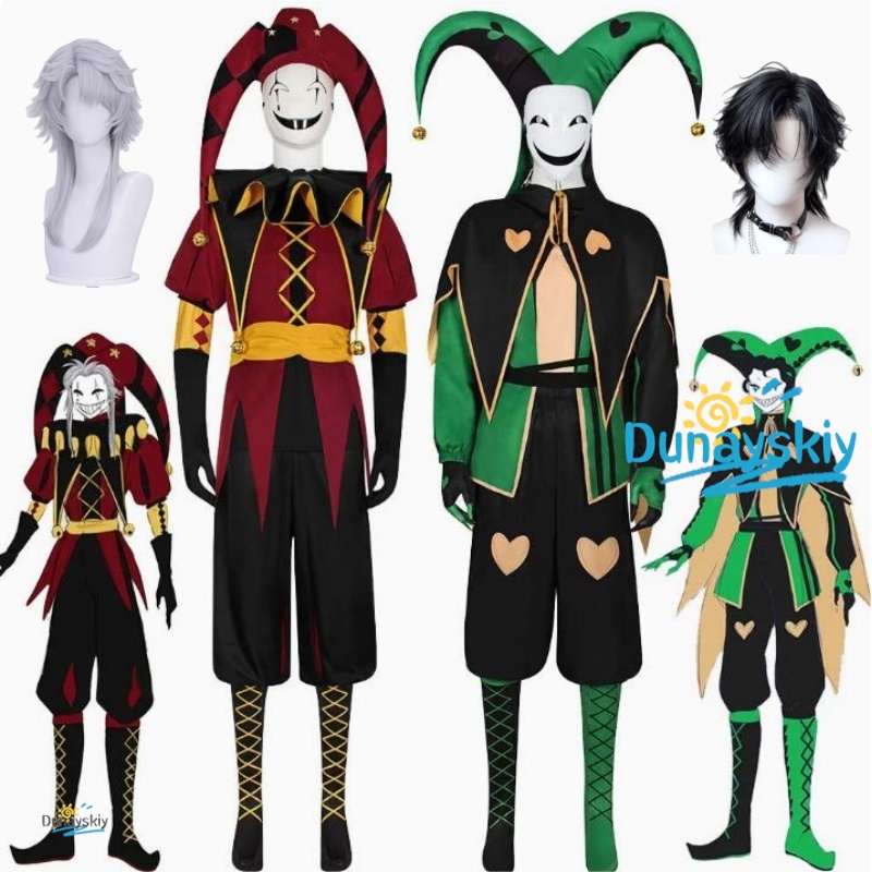 Anime And Cosplay Expo 2025 - 2025年ハロウィン フリークサーカス ピエロ クラウン コスプレ衣装 ウィッグ