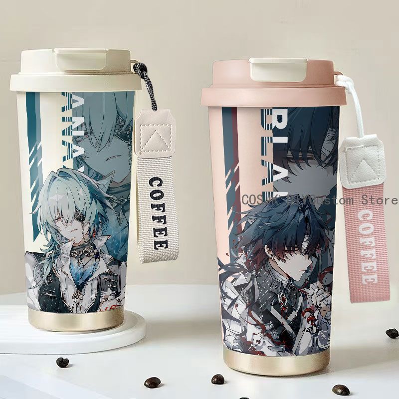 Anime Cosplay Cute - Honkai: スターレール アナクサブレード かわいい 大容量 魔法瓶