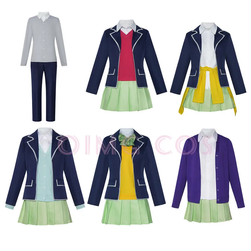 Cosplay Anime Women - 五等分の花嫁 宇佐美五太郎 中野コスプレ衣装 一花制服 大人アニメパーティー女性コスチュームゲーム
