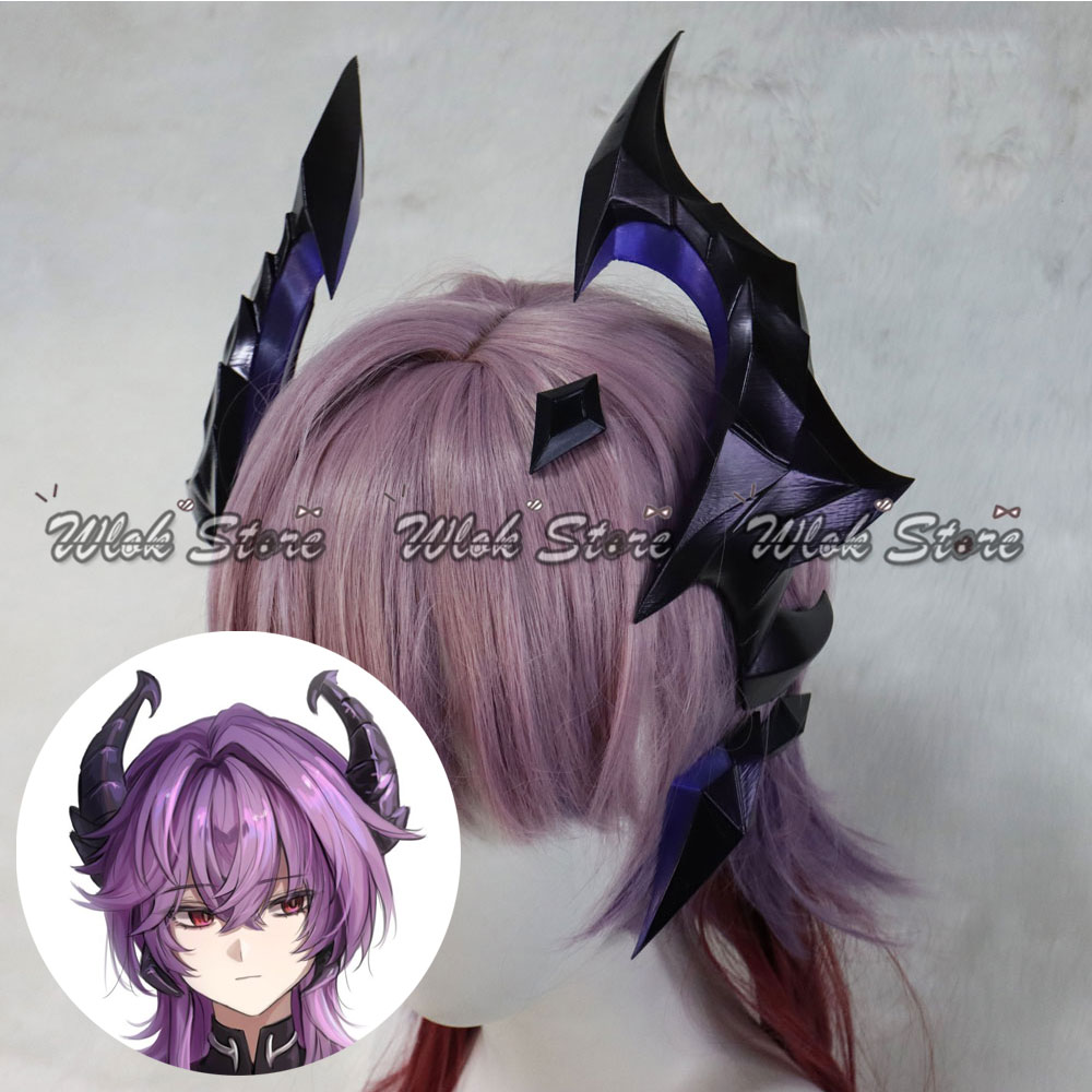 アニメゲーム原神インパクトデュリンコスプレ帽子 PLA 角小 - Cosplay Anime Women のレビューと価格