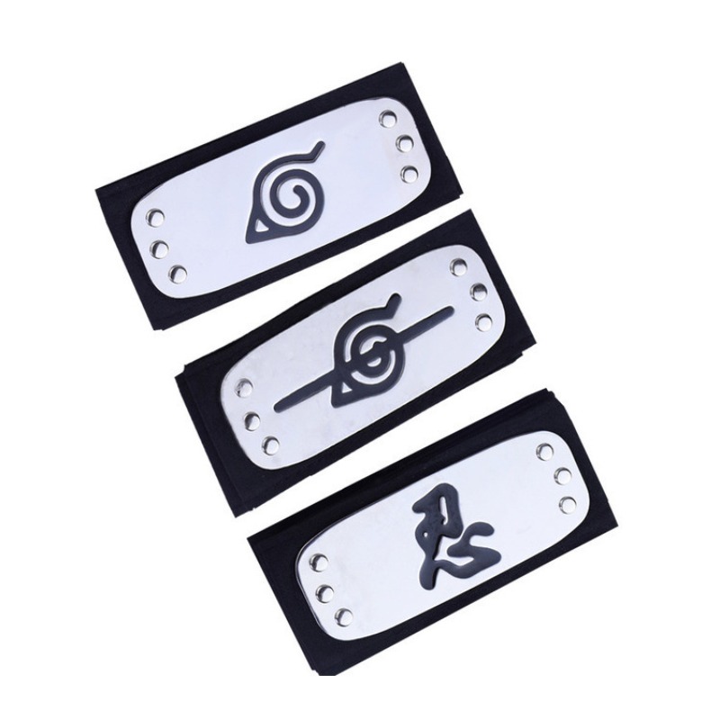 アニメナルトヘッドバンドコスプレ小道具はたけカカシうちはイタ - Naruto Headband Metal のレビューと価格