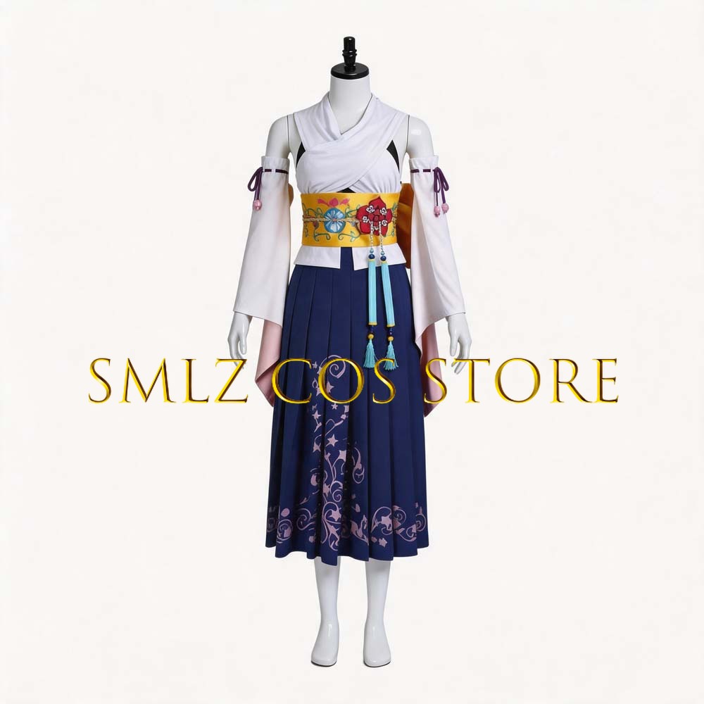 Smlz FFX ユナコスプレアニメ FF10 X 衣装女性 - Anime Cosplay For Halloween のレビューと価格