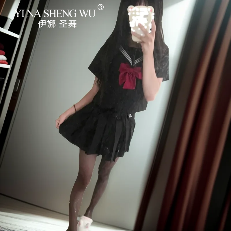 女の子のための大学生の制服,トップスとスカート,アニメのコス - Anime Cosplay Korean Girl のレビューと価格