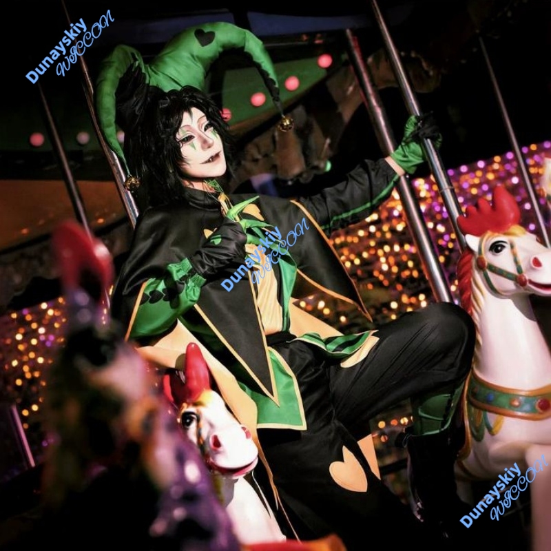 メンズ フリーク サーカス ピエロ コスプレ衣装 ホラー ハ - Anime And Cosplay Expo 2025 のレビューと価格