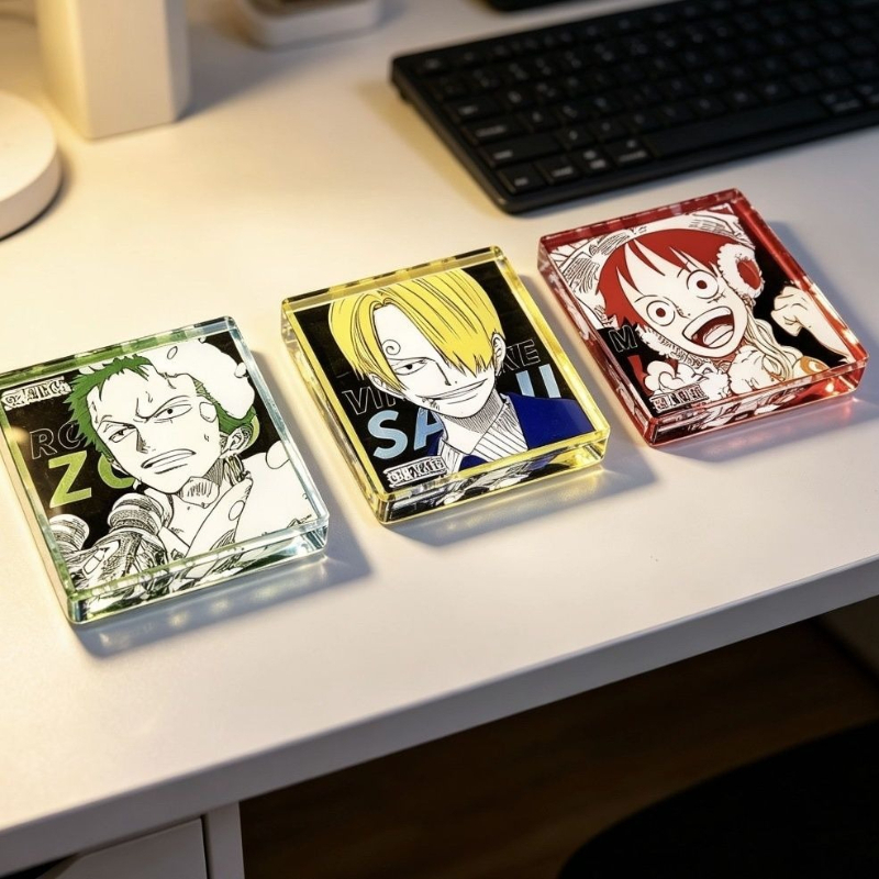 ワンピース ロロノア・ゾロ 漫画 かわいい アクリルカードブ - Anime Cosplay Cute のレビューと価格