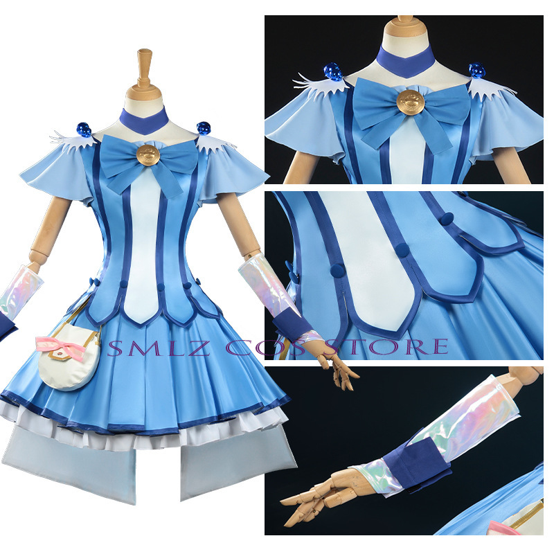 キュアビューティーコスプレアニメスマイルグリッターブリーズキ - Anime Cosplay Costumes Female のレビューと価格