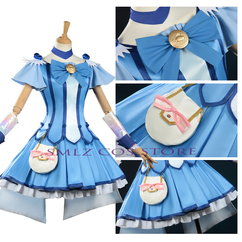 キュアビューティーコスプレアニメスマイルグリッターブリーズキ - Anime Cosplay Costumes Female のレビューと価格
