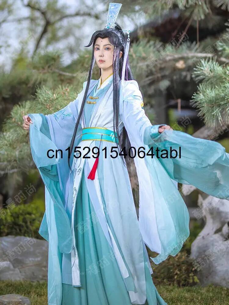 新天官慈福風師清玄コスプレ衣装漢服セット天官の祝福付きハロウ - Anime Cosplay For Halloween のレビューと価格