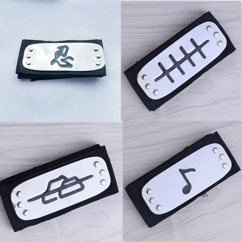 アニメナルト忍者アカツリヘッドバンド漫画コスプレアクセサリー - Naruto Headband Metal のレビューと価格